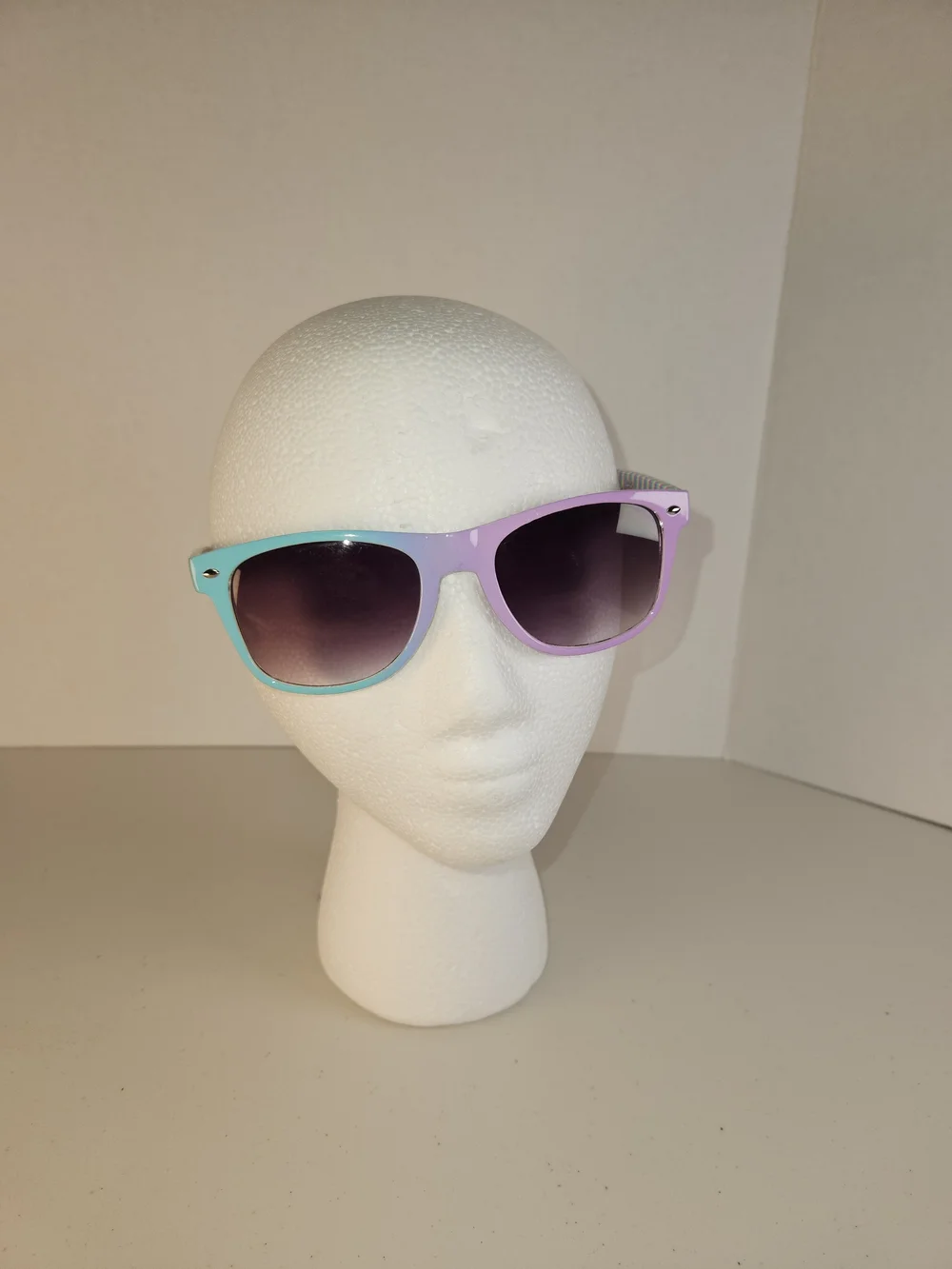 Sugar LULU UV400 Pastel Ombre Women’s Sunglasses - Lavender & Aqua